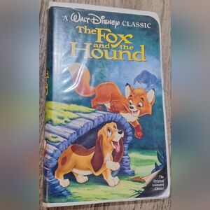 Disney The Fox and the Hound VHS - Blue and Green